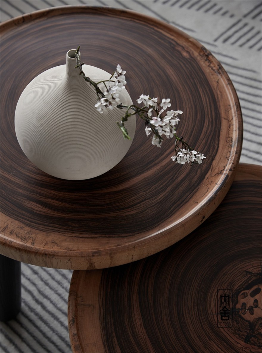 灰色调与橙色的碰撞,打造静谧优雅家居空间-20