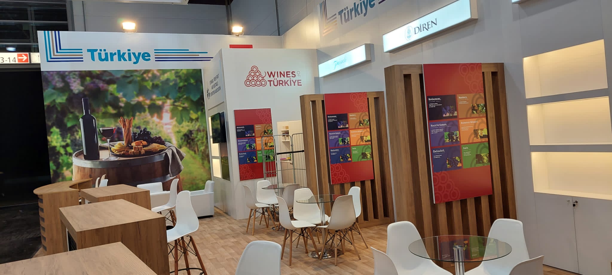 TÜRKİYE PAVILION, IIB, PROWEIN DUSSELDORF ,2023-9