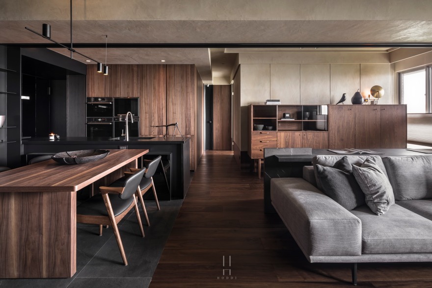 禾邸设计 | 复古书柜家具打造温润书香空间-18