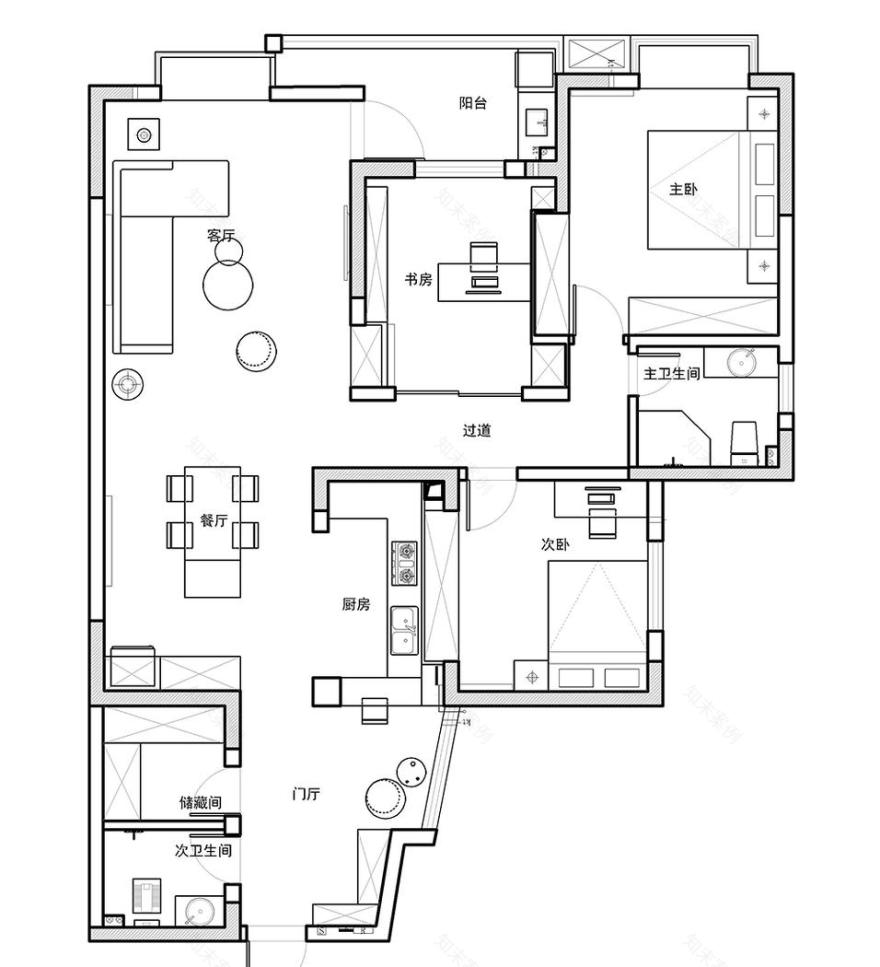 武汉支点极简生活空间设计丨中国武汉丨武汉支点设计-54