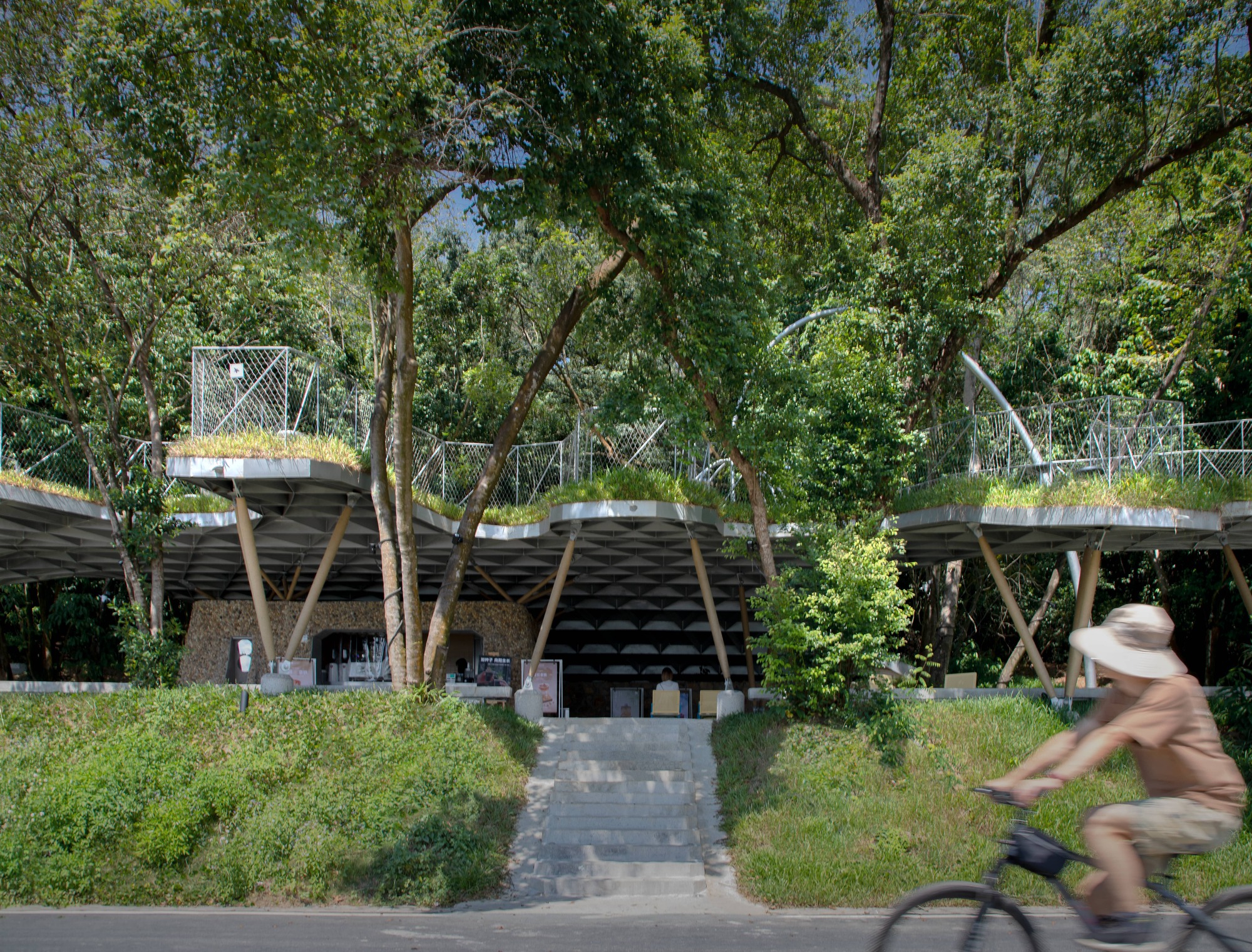 Five  Finger Pavilion（凤凰谷亭）丨中国惠州丨YXDesigners-17