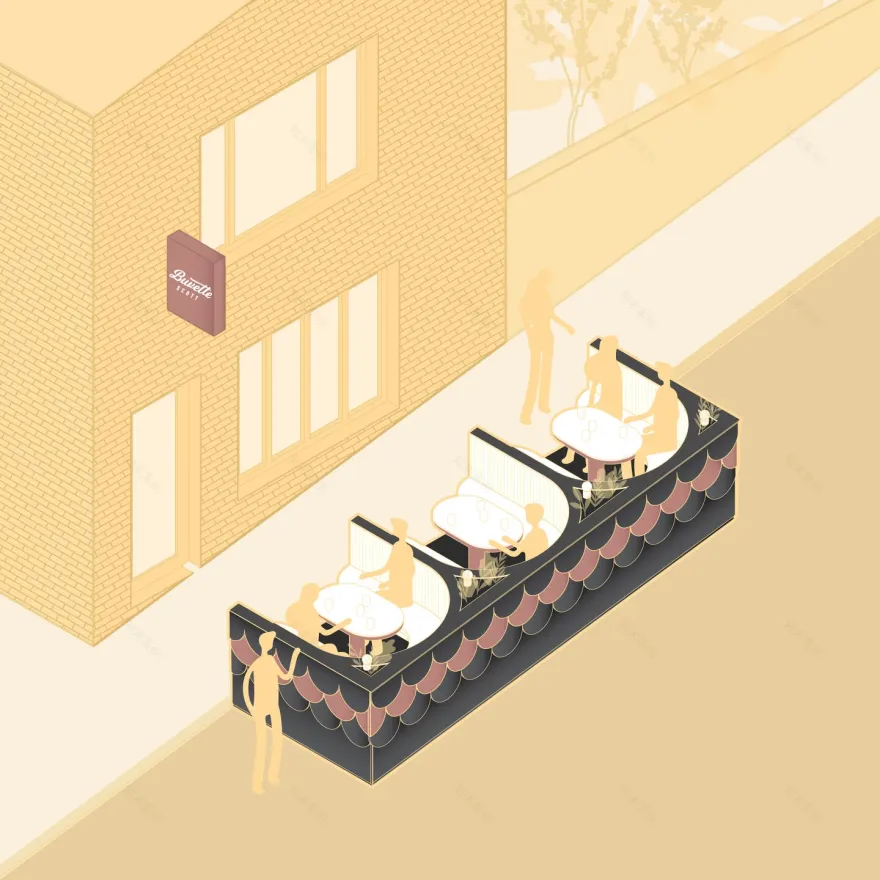 Buvette Scott 公园丨加拿大魁北克丨Quinzhee Architecture-14