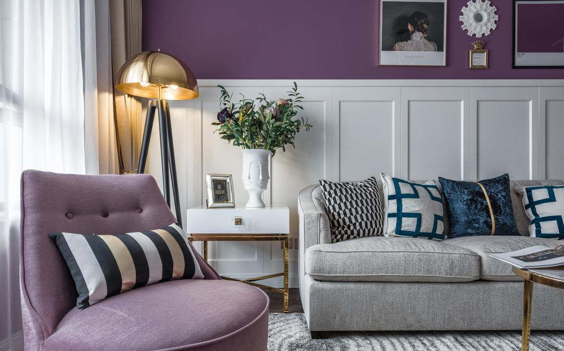 深白设计丨平层丨她的主场-4