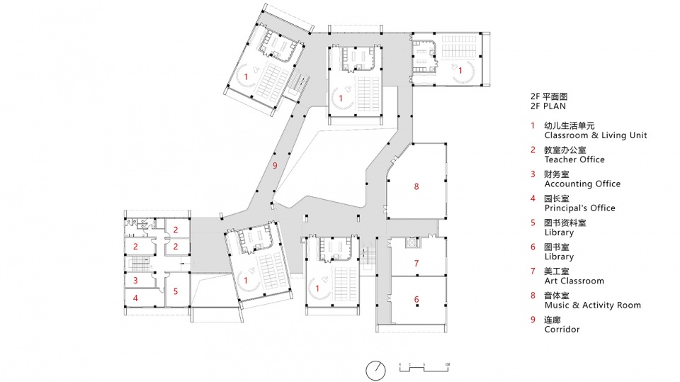 成都天府三幼 | 童真趣味的坡顶小屋建筑群-68