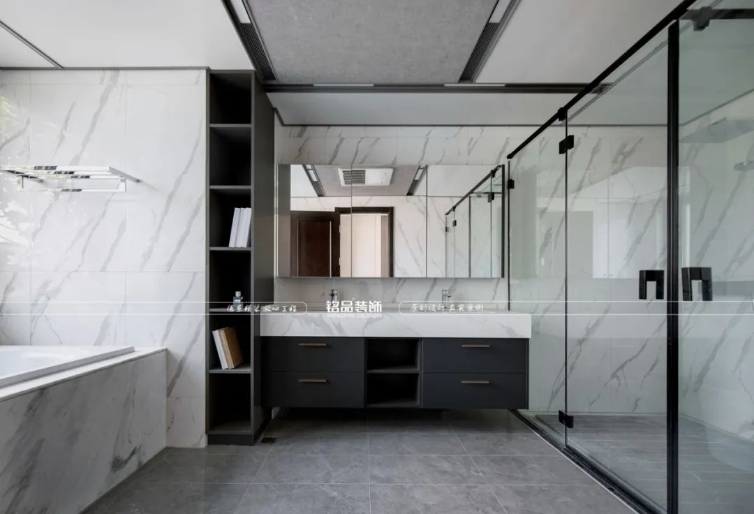 植物爱好者的天然氧吧 · 杭州 400㎡四层排屋新中式设计丨中国杭州丨铭品装饰-51