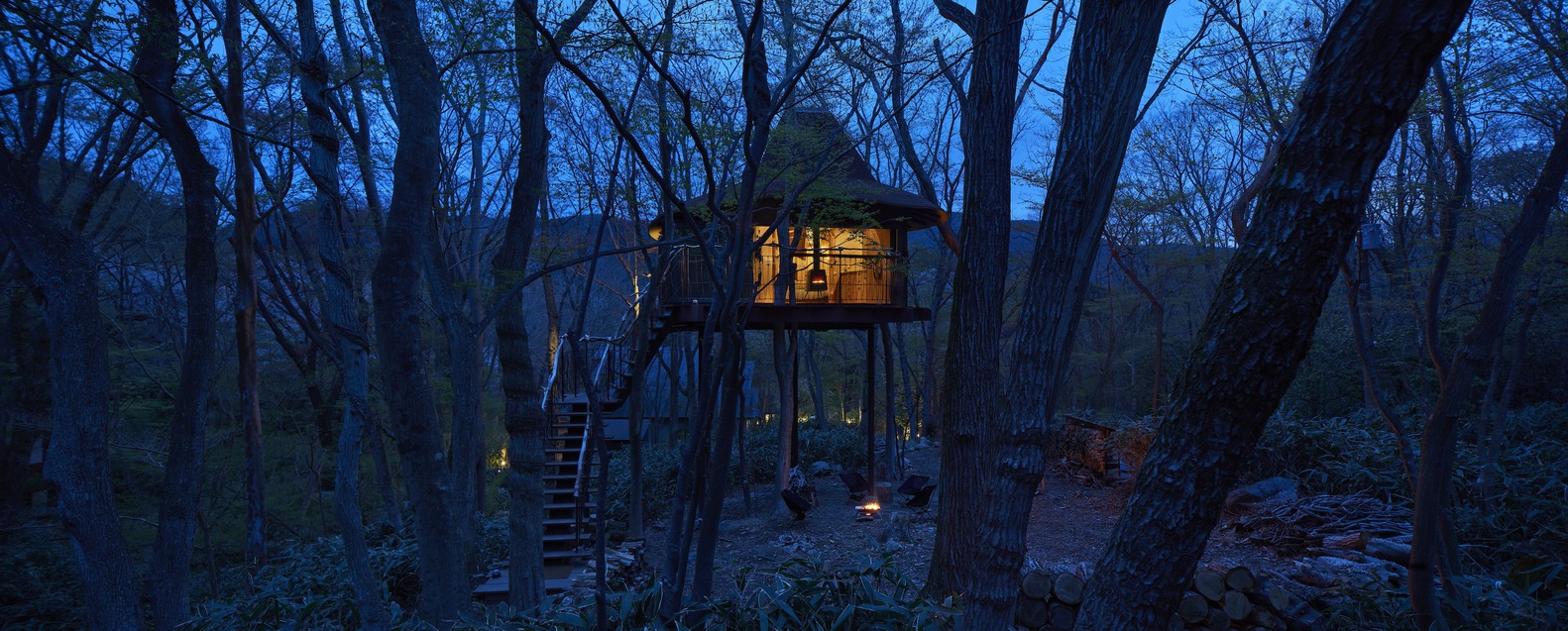 日本火山上的树屋丨中村宏志&午睡-9