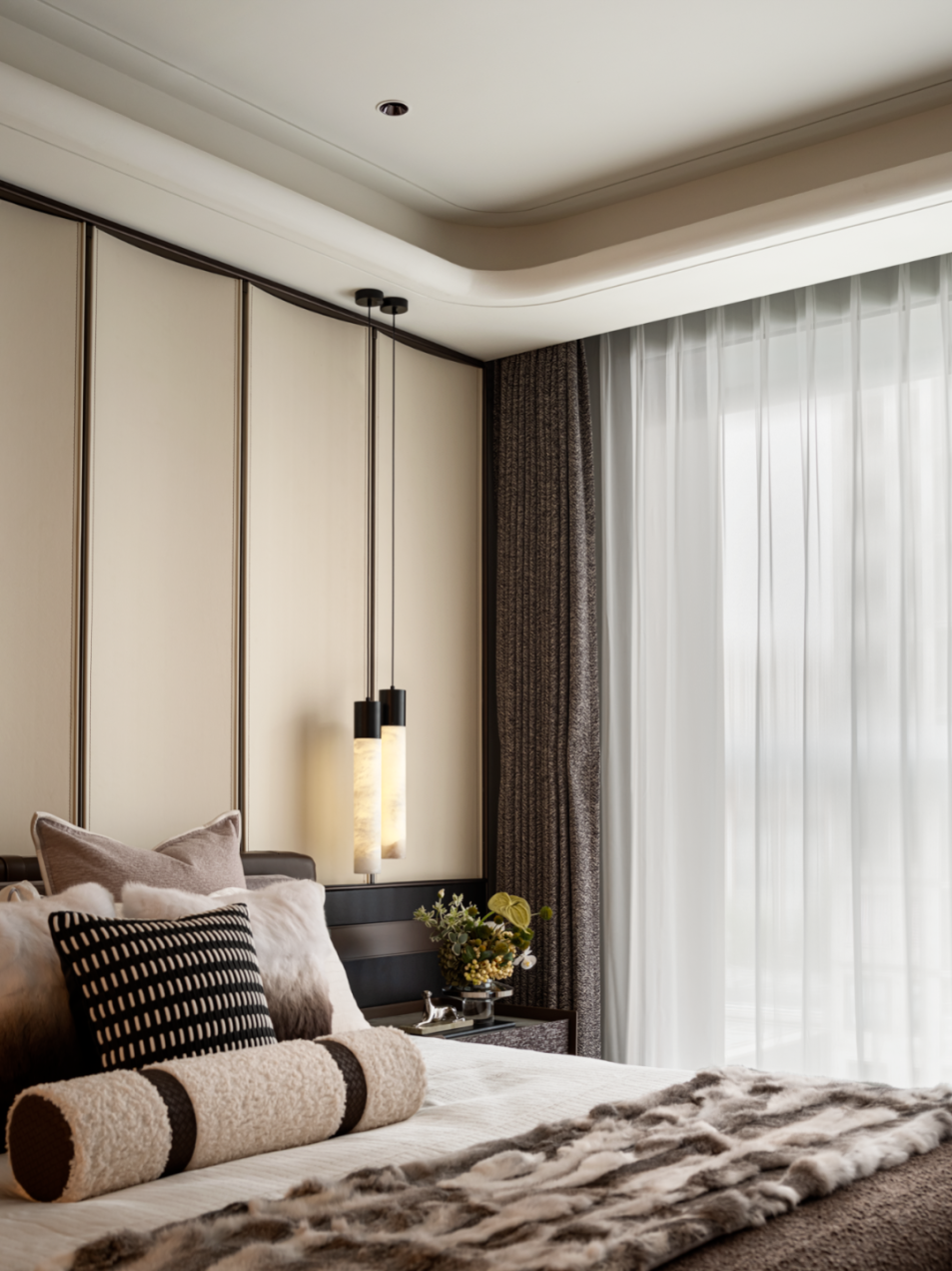 192㎡新中式美学样板间-33