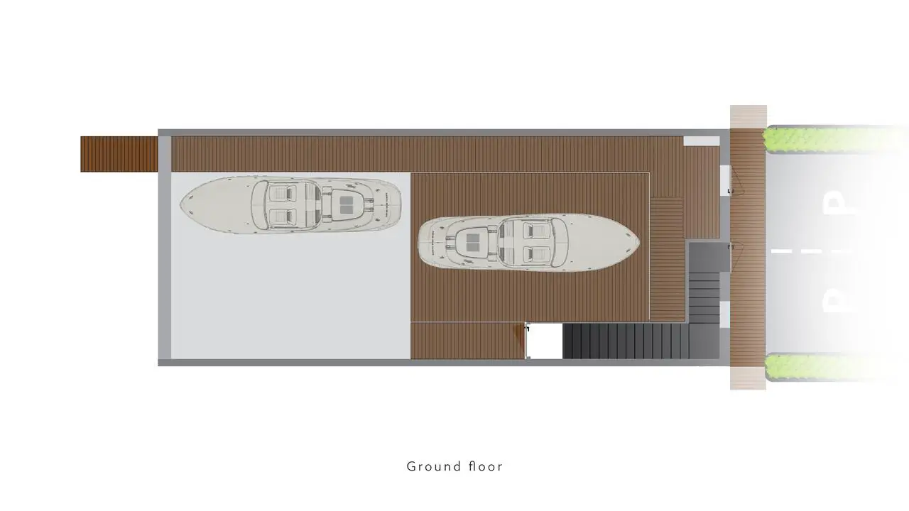 荷兰运河畔的舒适宁静设计师 Loft 之家-1