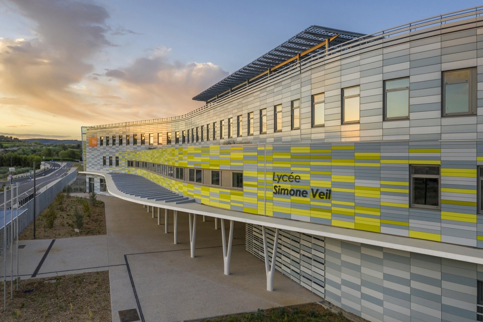 法国 Simone Veil 中学丨HellinSebbag Architectes Associés-36