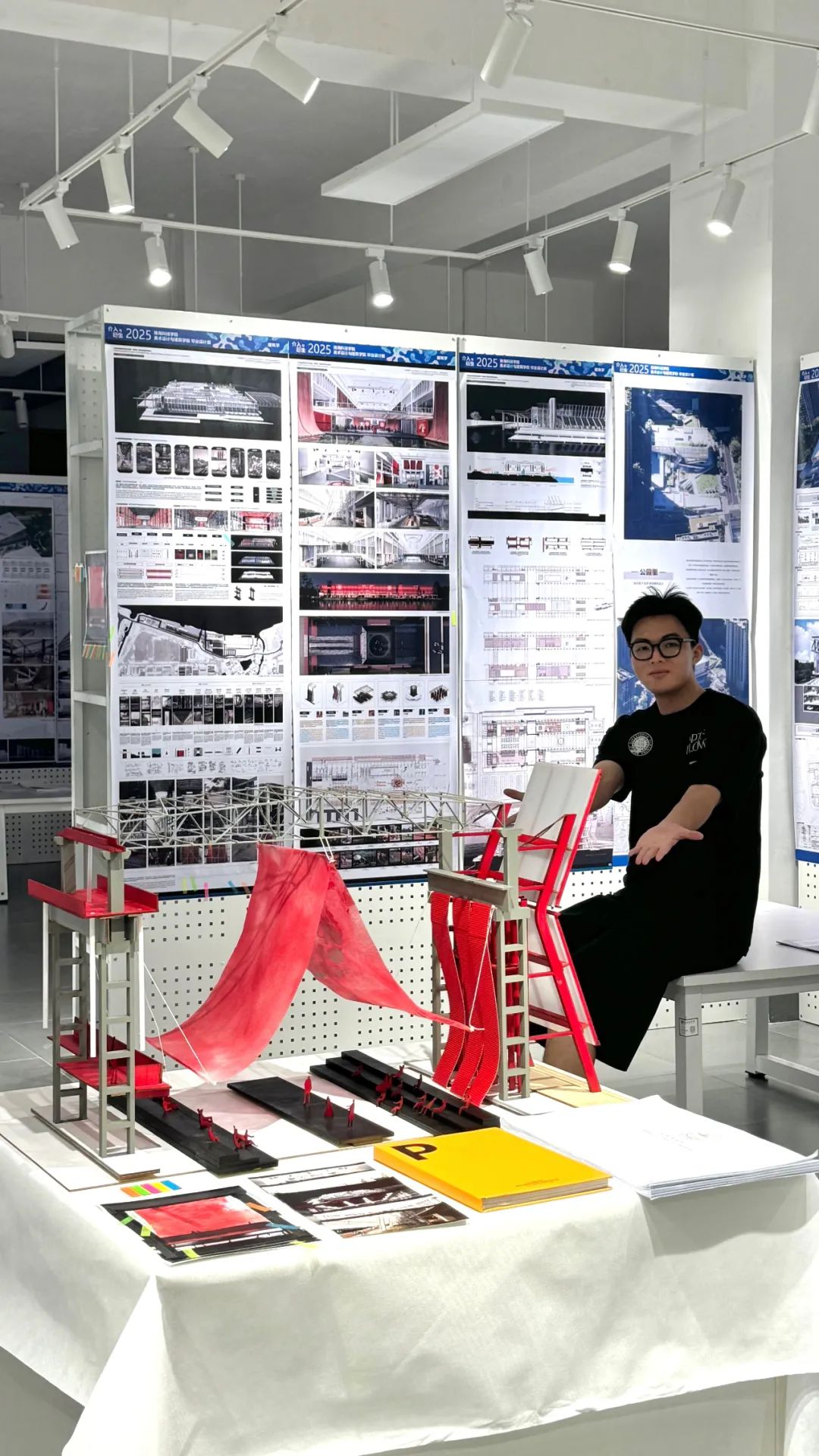 吉林大学毕设作品！探讨空间再利用，结合地方文化——香云纱，利用“空间转译”更新改造顺德船厂！-10