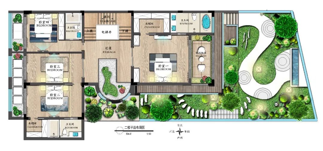 和风别墅 · 90 后夫妇的 900m²闲适生活丨中国乐山丨W&M-70