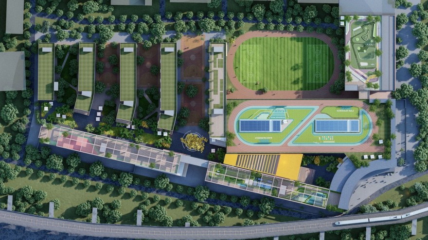 深圳市明珠学校(高中)丨中国深圳丨一境建筑设计,万间室内设计-9