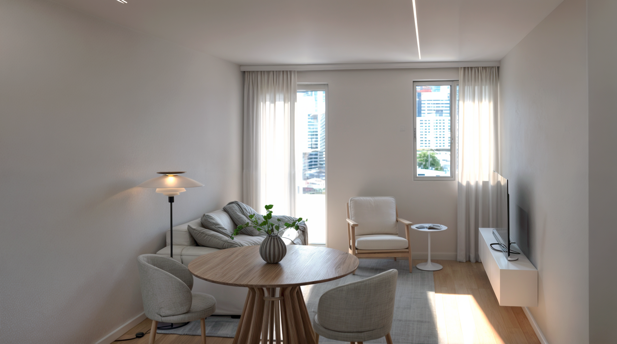 现代住宅建筑的样板公寓-6