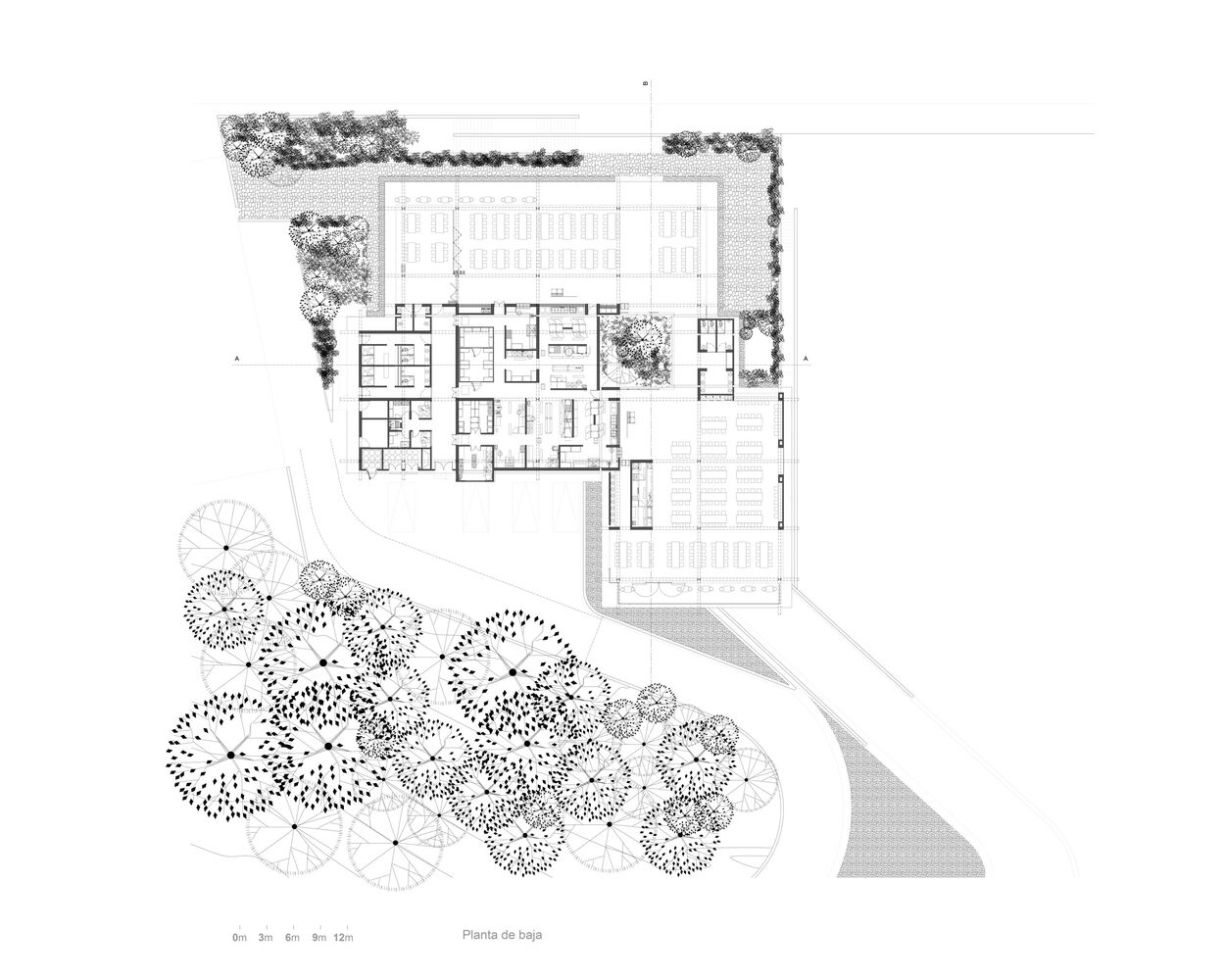 从工作状态抽离出来的员工餐厅设计丨戈者设计-21