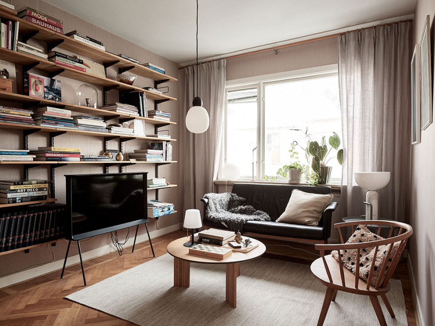 瑞典小镇冬日温馨住宅设计-23