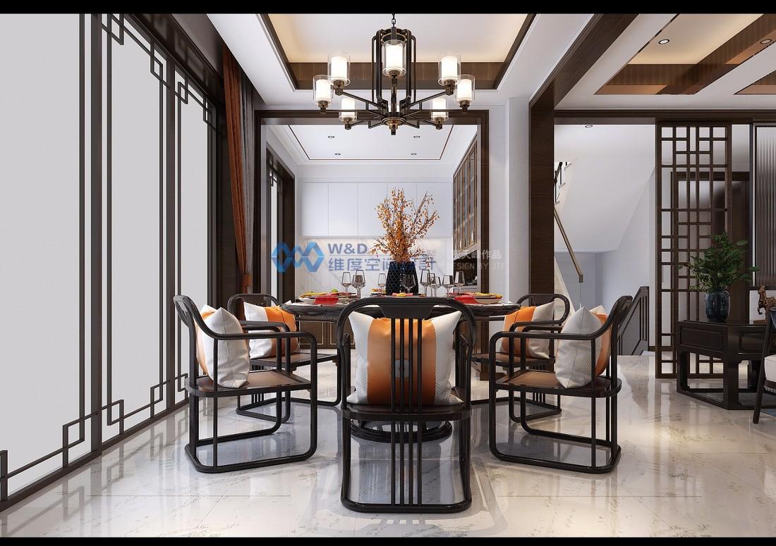 贾天峰丨
西城首府-新中式别墅 -7