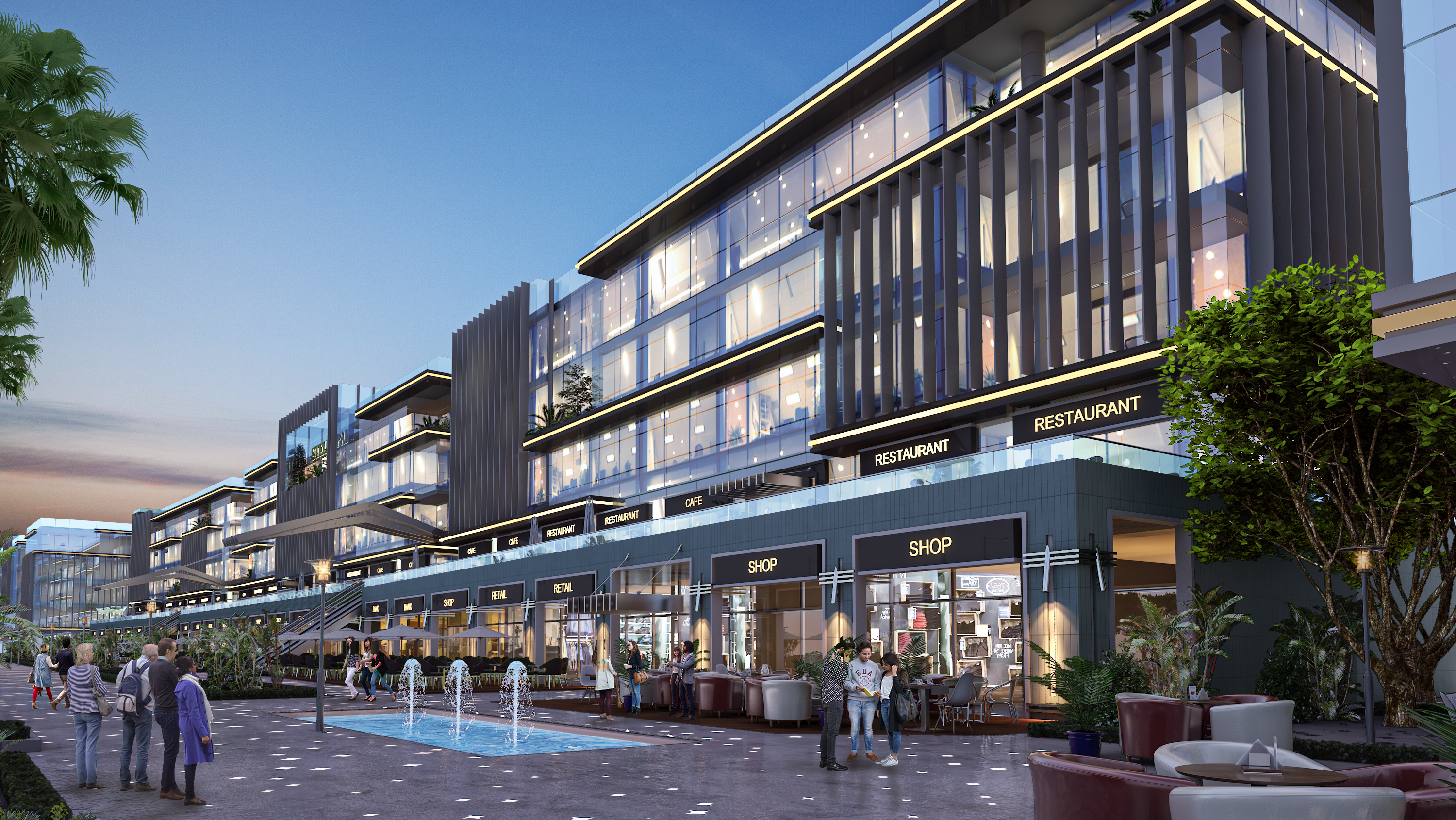 STELLA WALK 混合用途建筑丨HAFEZ CONSULTANT-0