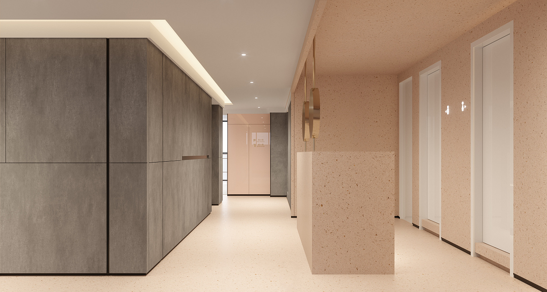 
极简创意INS+高级莫兰迪配色办公室案例 -4