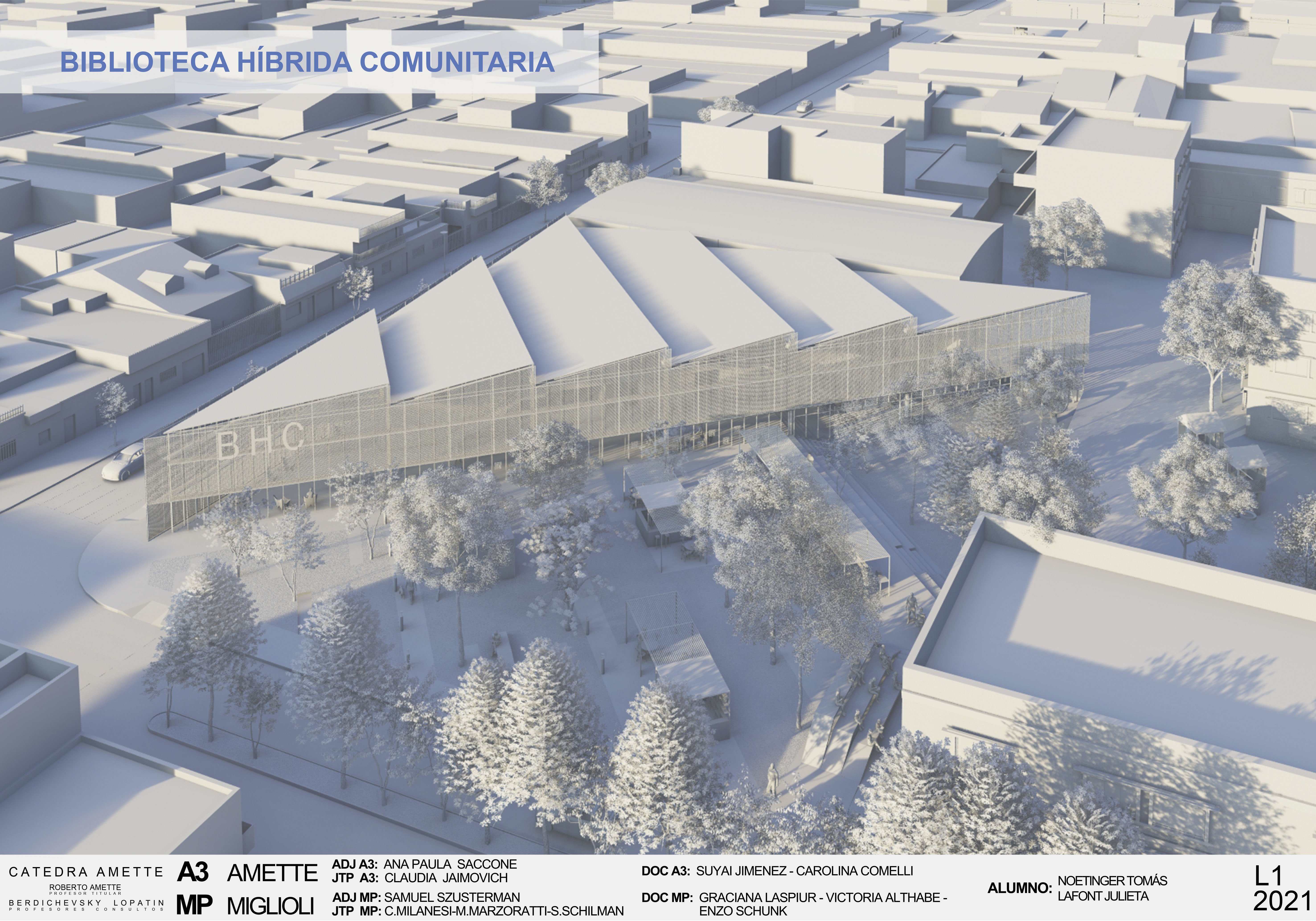 BIBLIOTECA HIBRIDA COMUNITARIA / 2021-0