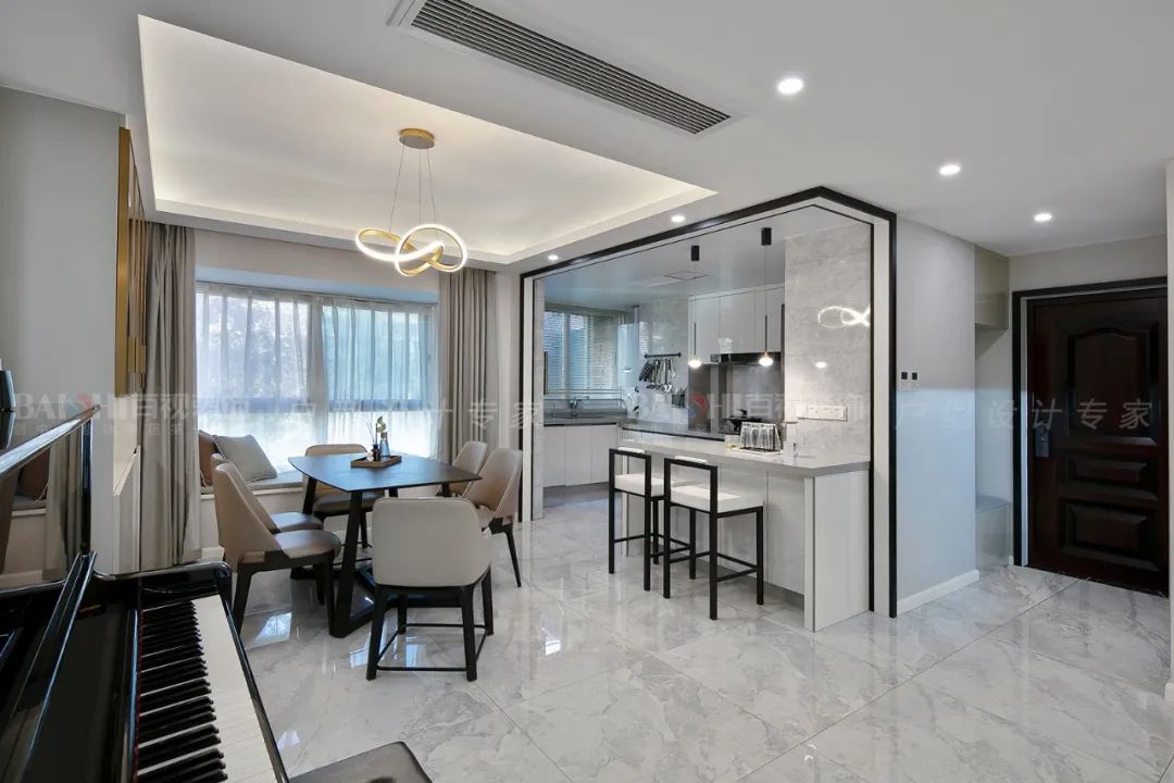 芜湖颐景湾畔 125m²现代轻奢之家,周凌峰打造高品质生活空间-16
