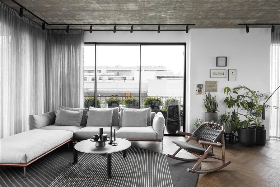 עדי אדליס | עיצוב פנים דירת גג 5 חדרים ביפו - PICKINTERI-22