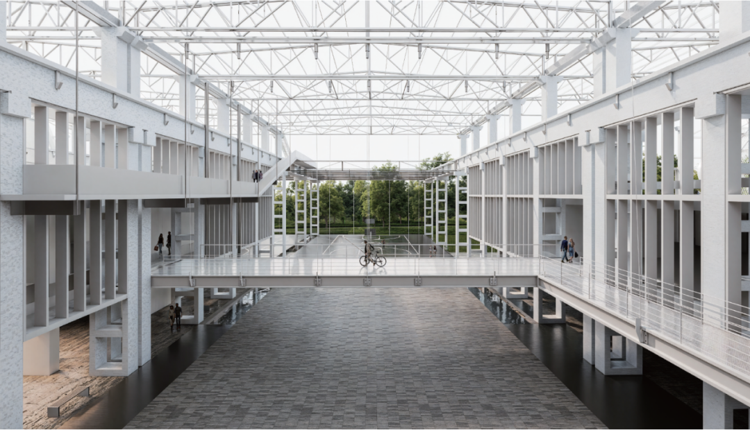 吉林大学毕设作品！探讨空间再利用，结合地方文化——香云纱，利用“空间转译”更新改造顺德船厂！-122