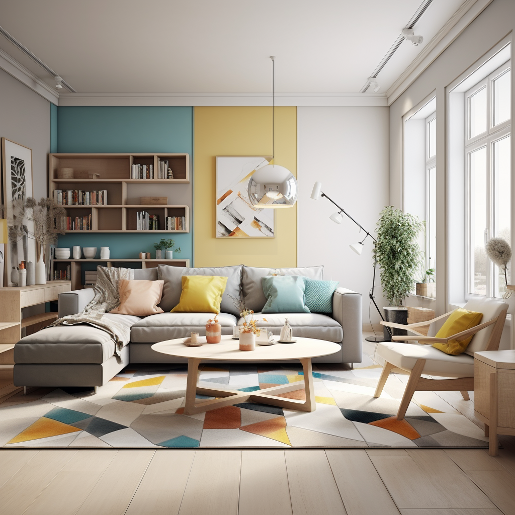 彩色世界，柔软沙发-14