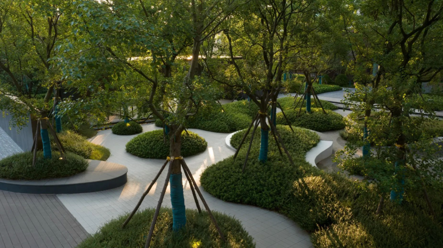 岳阳金茂云府大区住宅景观丨中国岳阳-16