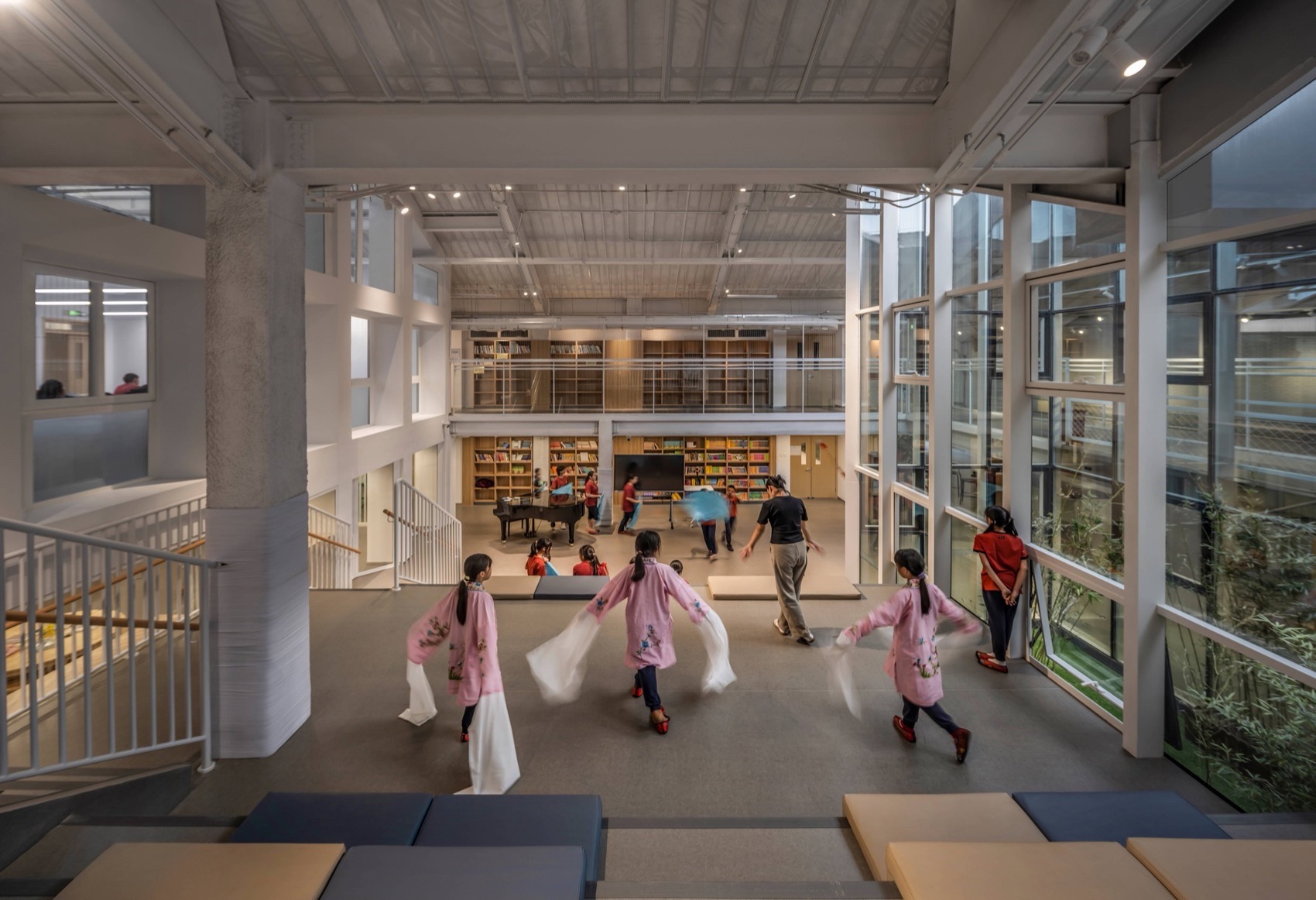 正泽学校平安里校区 / WIT方夏设计 + 北京建院-37