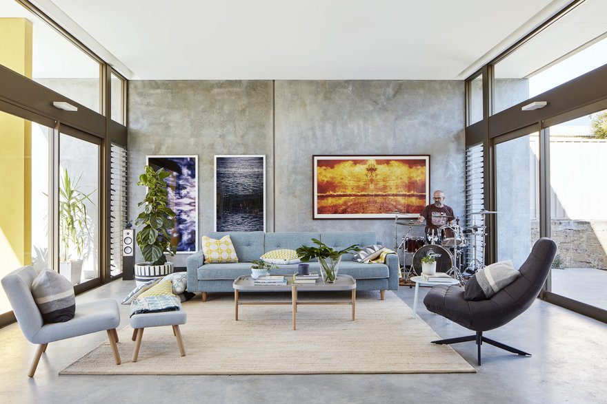 色彩斑斓的沿海郊区住宅-0