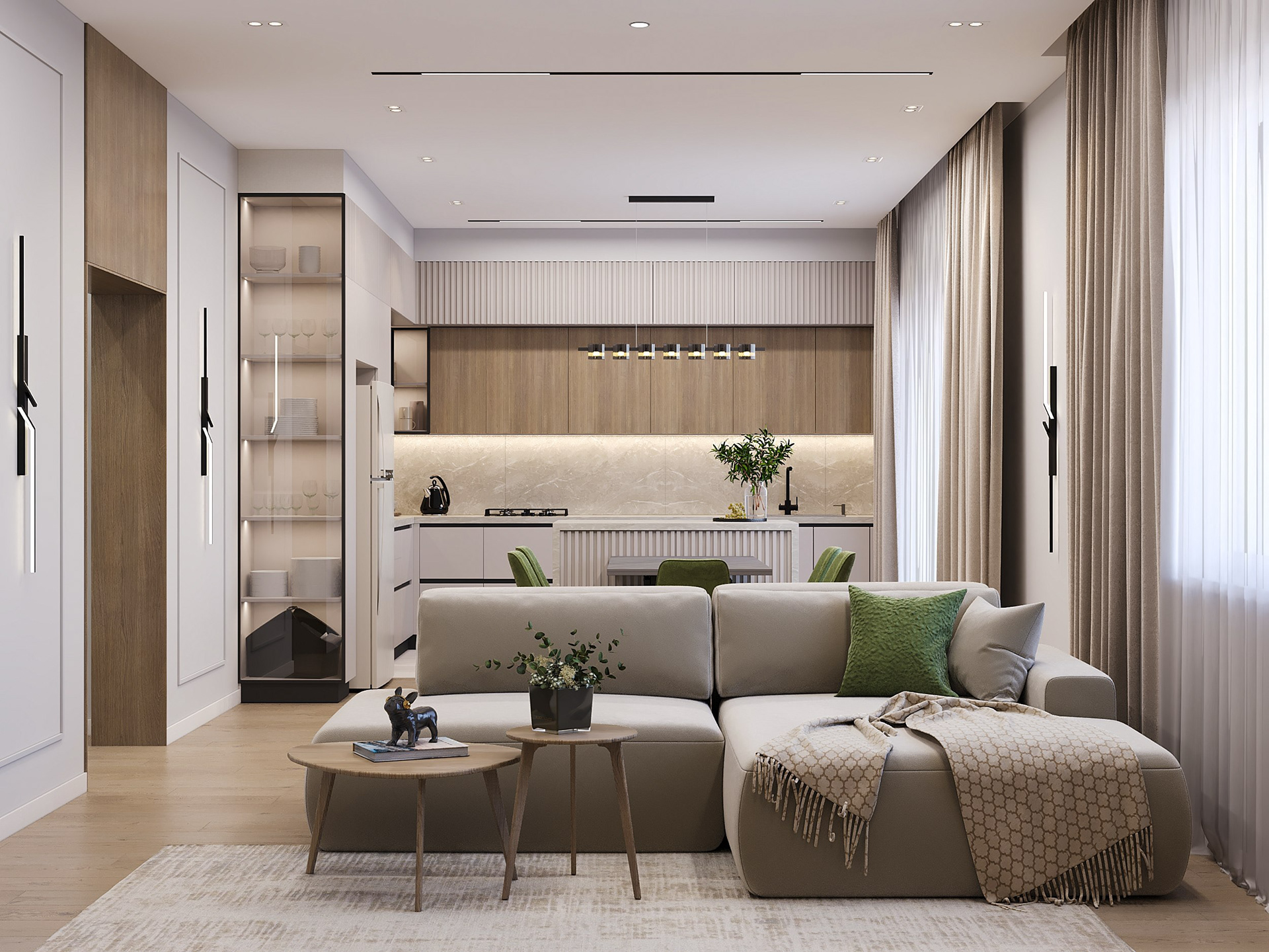 Коттедж 1 этажный 120 м.кв. г.Отрадный-15