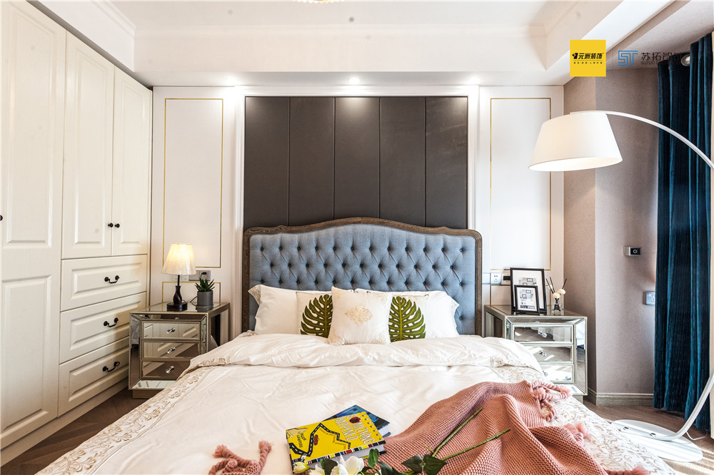 常州雅居乐星河湾135㎡现代轻奢住宅  常州元洲装饰 苏拓设计-12