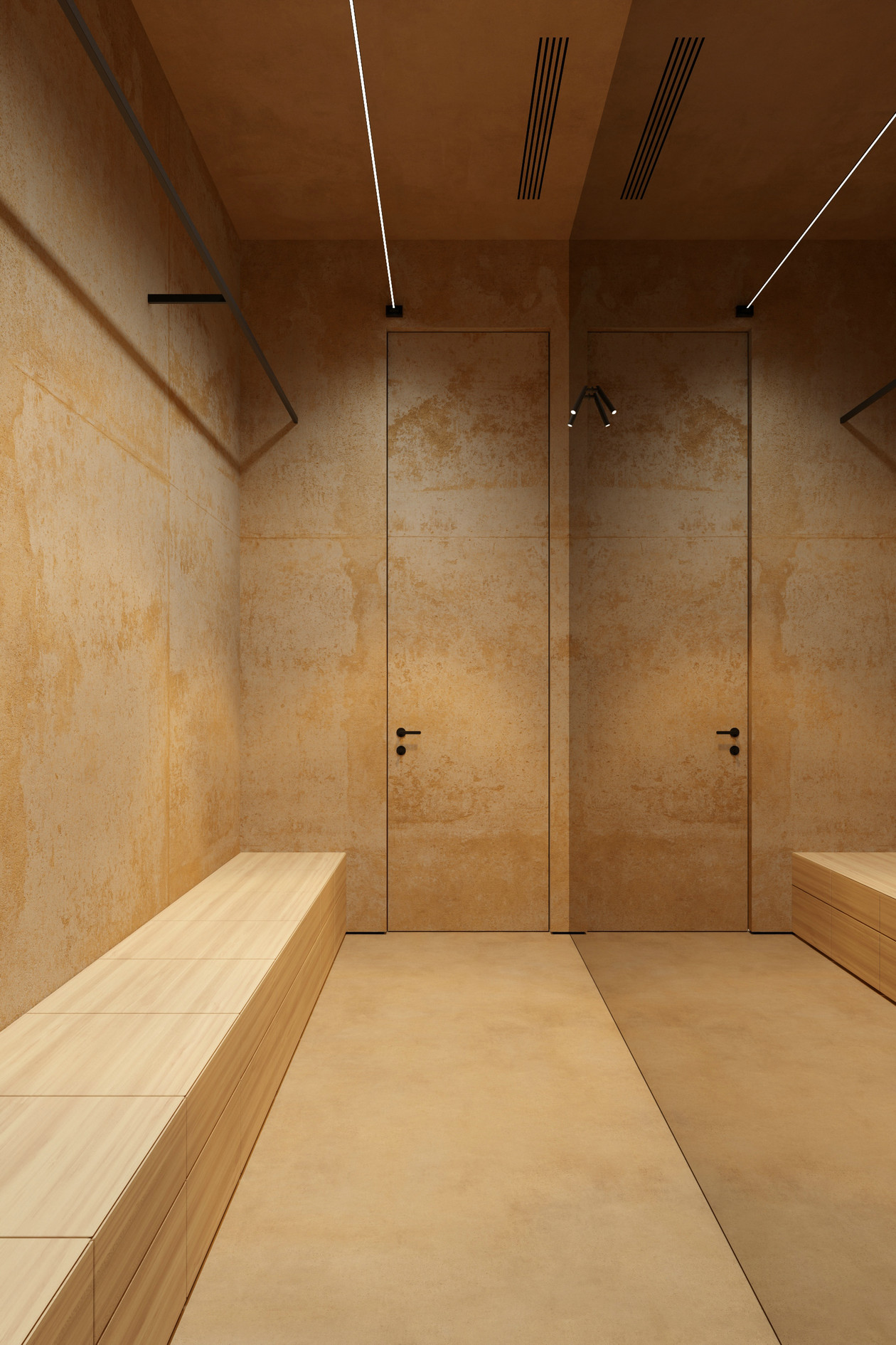 暖色极简空间设计丨Igor Sirotov-17