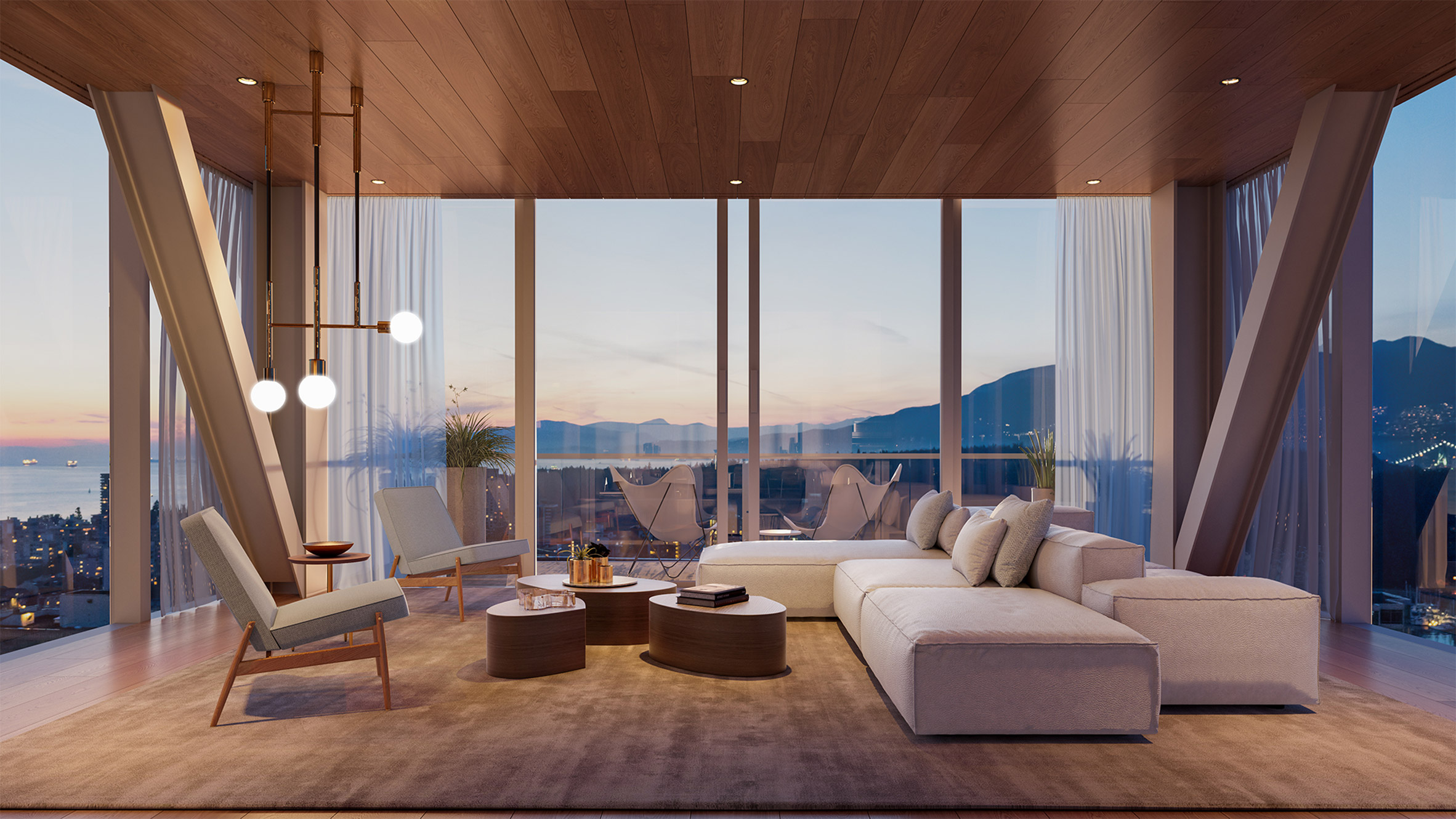 温哥华"十五十五"摩天大楼设计前卫,悬浮式公寓引人瞩目-12