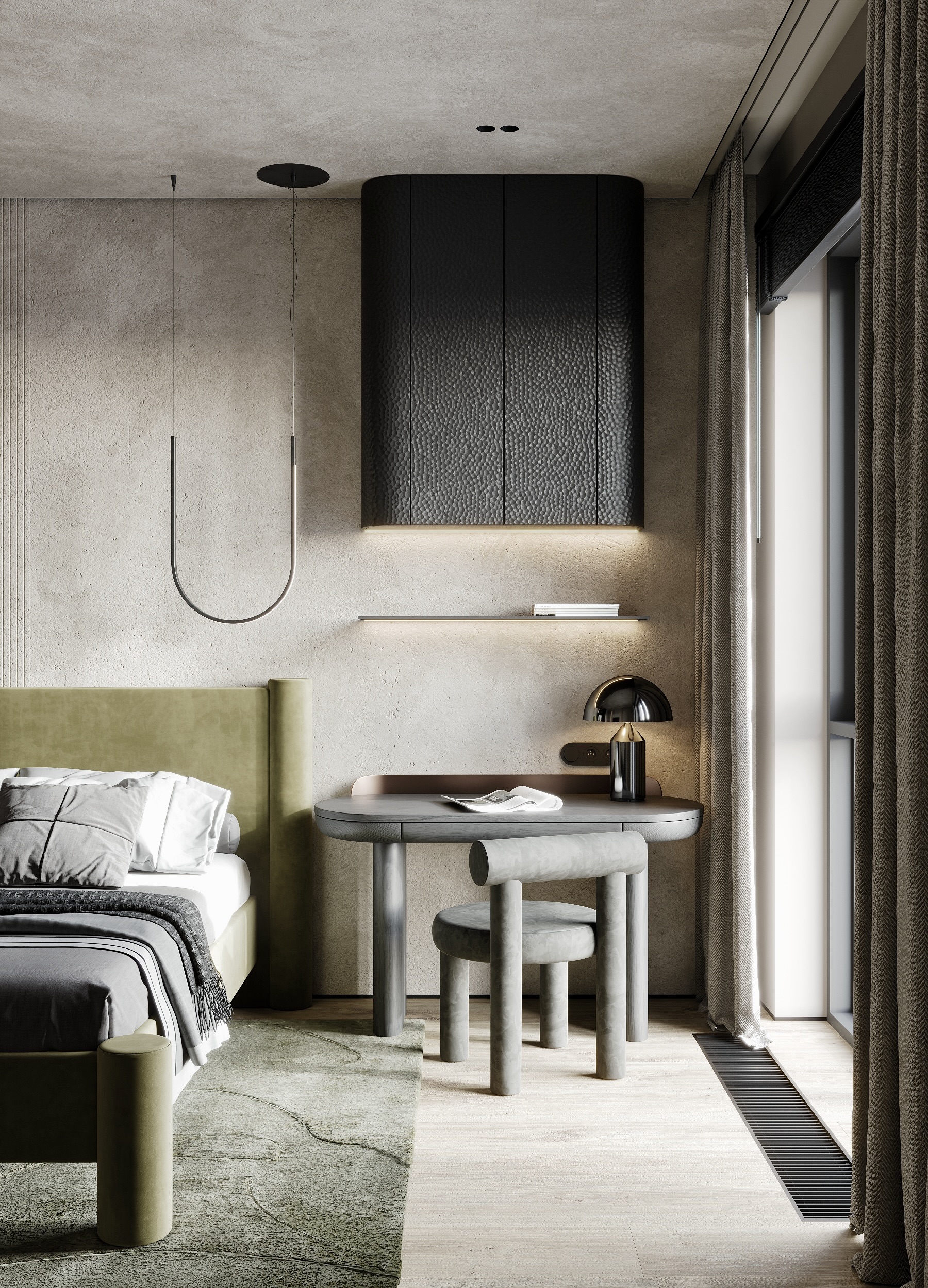 公寓室内设计丨（维多利亚·科祖布斯卡娅）-11