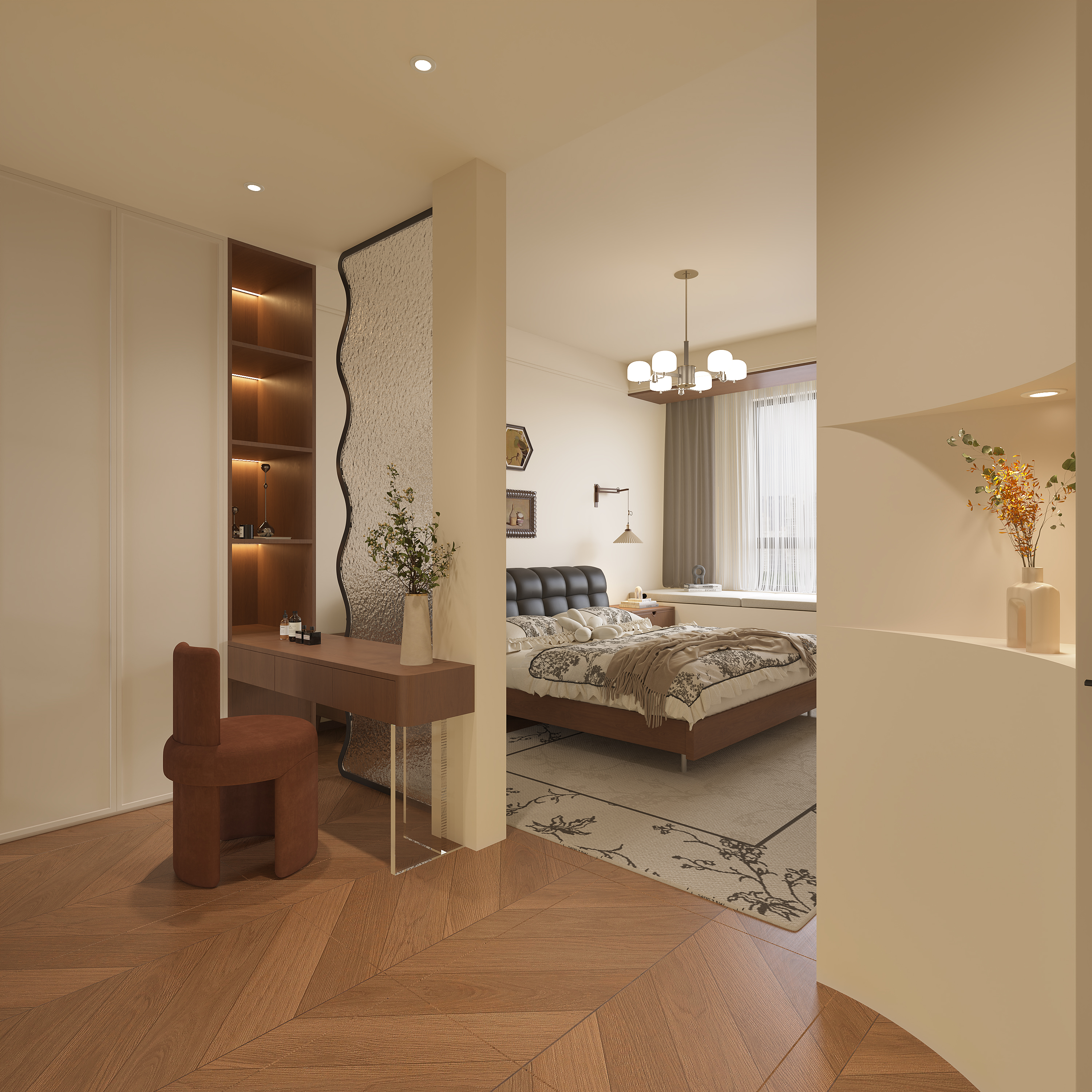 蒙氏儿童房的体现 和 中古半开放书房-3