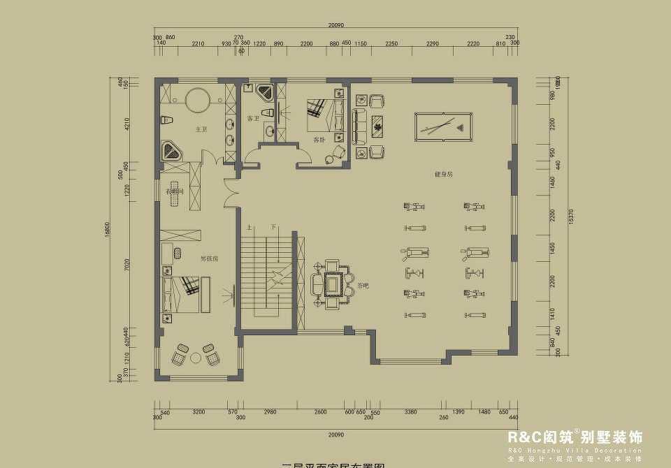 
鄂尔多斯自建别墅-拉菲城堡 -39