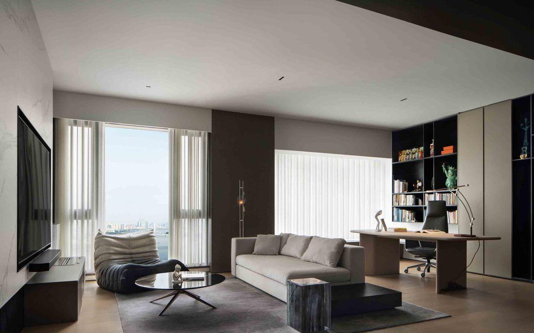 炫酷摩登的精装房改造-234