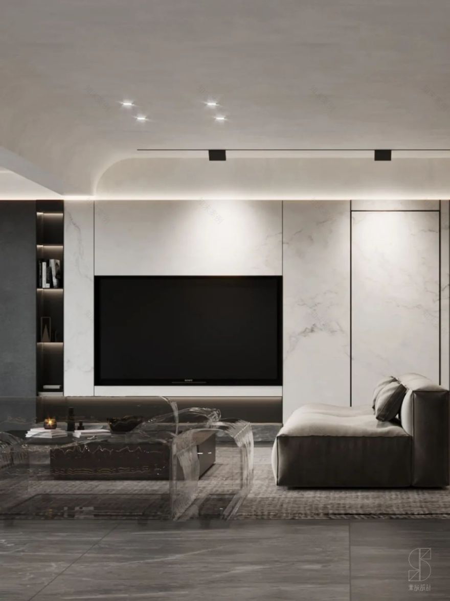 重庆约克郡壹号半岛 · 现代轻奢空间的创新探索丨中国重庆丨素说设计-6