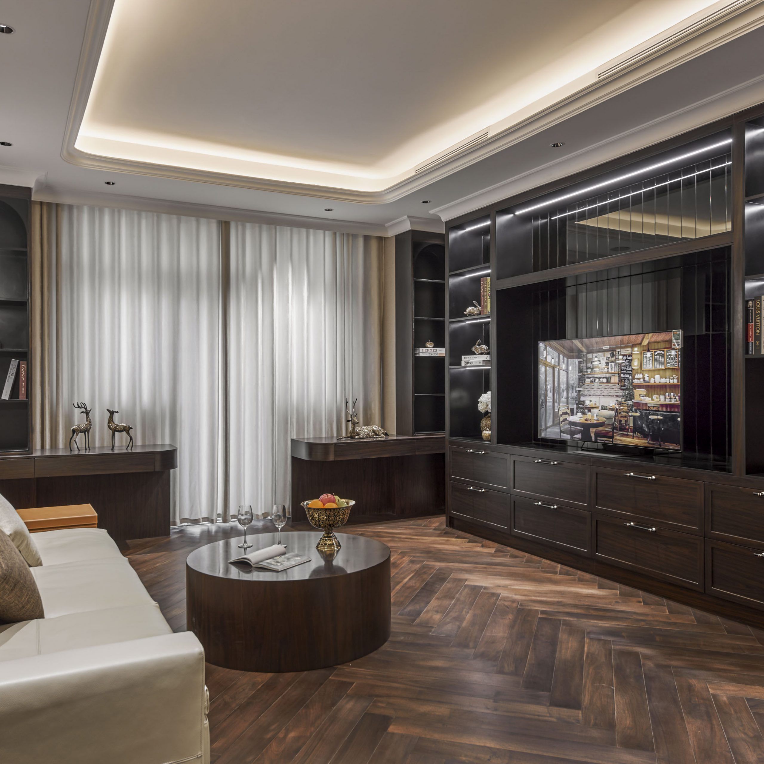 亚洲风格三层别墅设计，打造家庭温馨空间-39