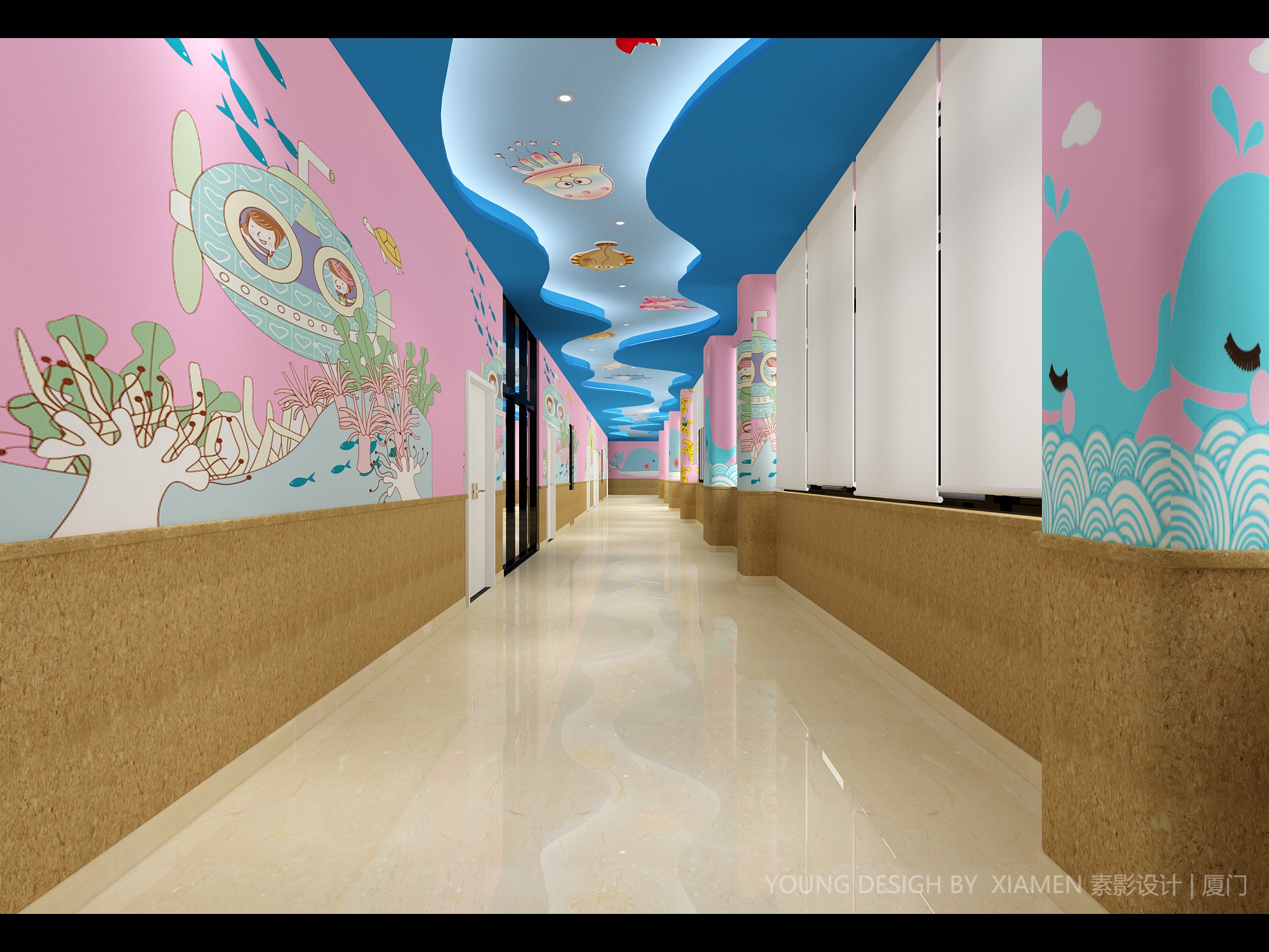 4971m²大型实验幼儿园丨中国雅安丨厦门素影设计机构,YOUNG室内设计工作室-19