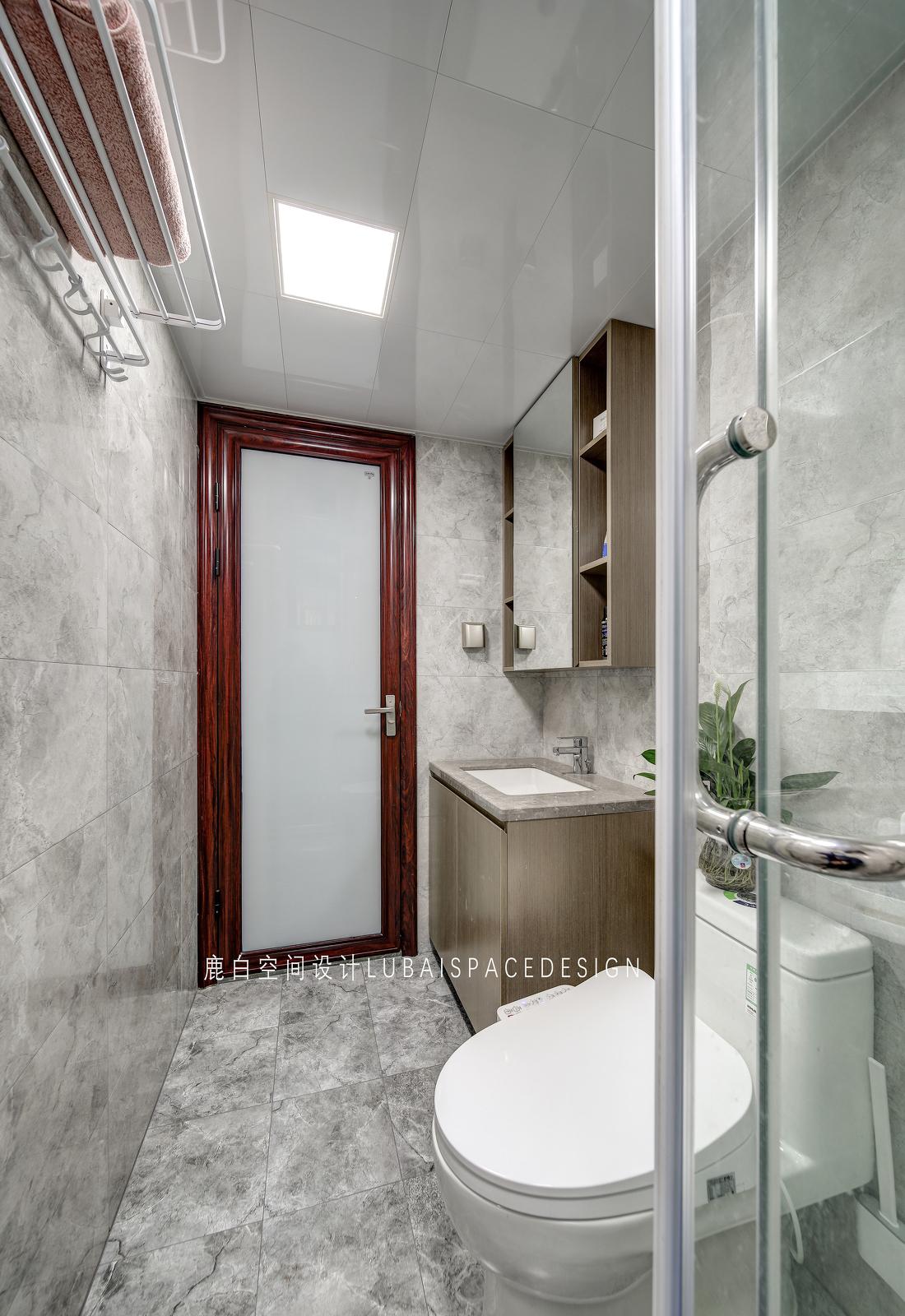 96㎡复古风精装房丨鹿白空间设计-48