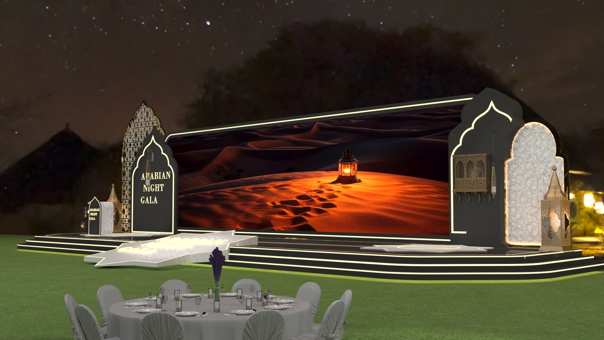 ARABIAN NIGHT GALA EVENT（阿拉伯之夜晚会活动）-15
