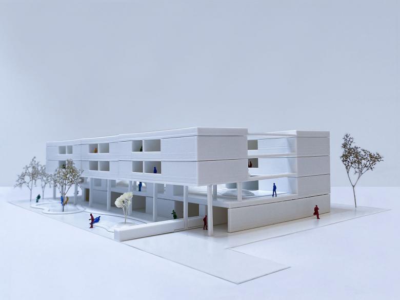 Christ.Christ. associated architects丨Wohnbau und Kindertagesstätte Erbenheim-Süd丨德国-10