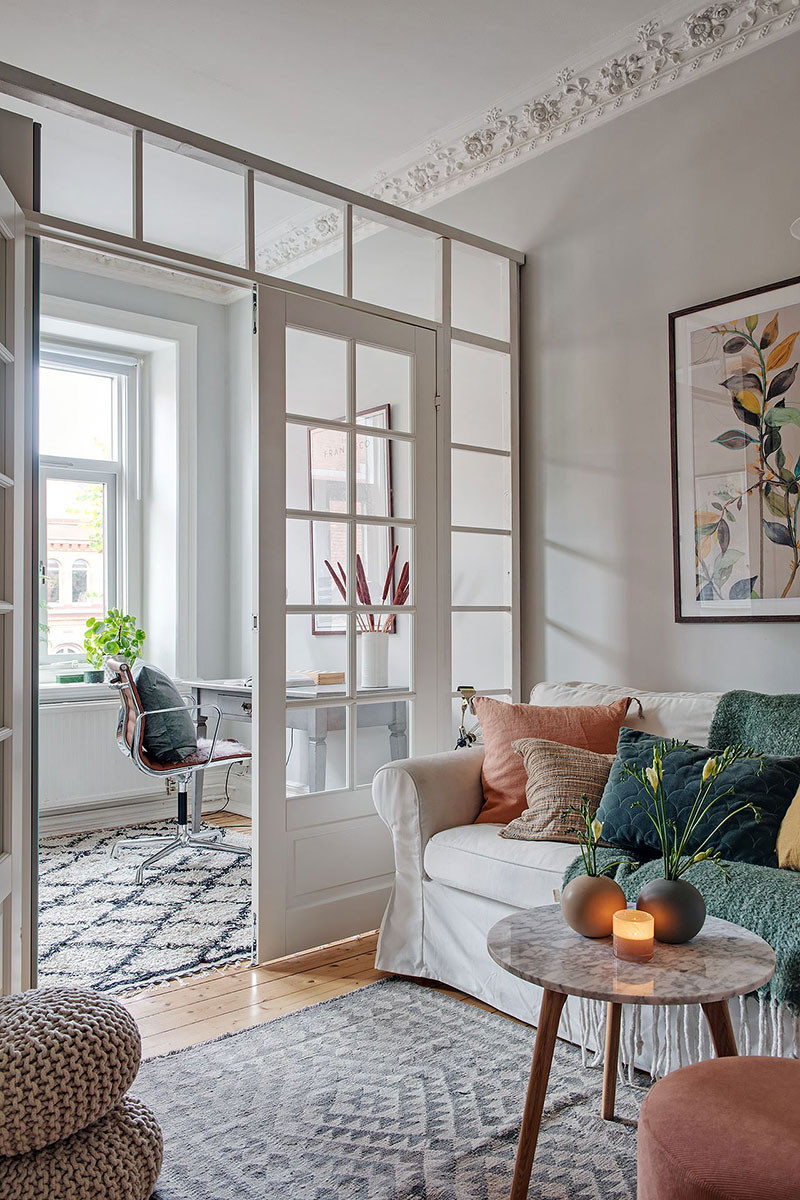 斯堪的纳维亚风格公寓-1