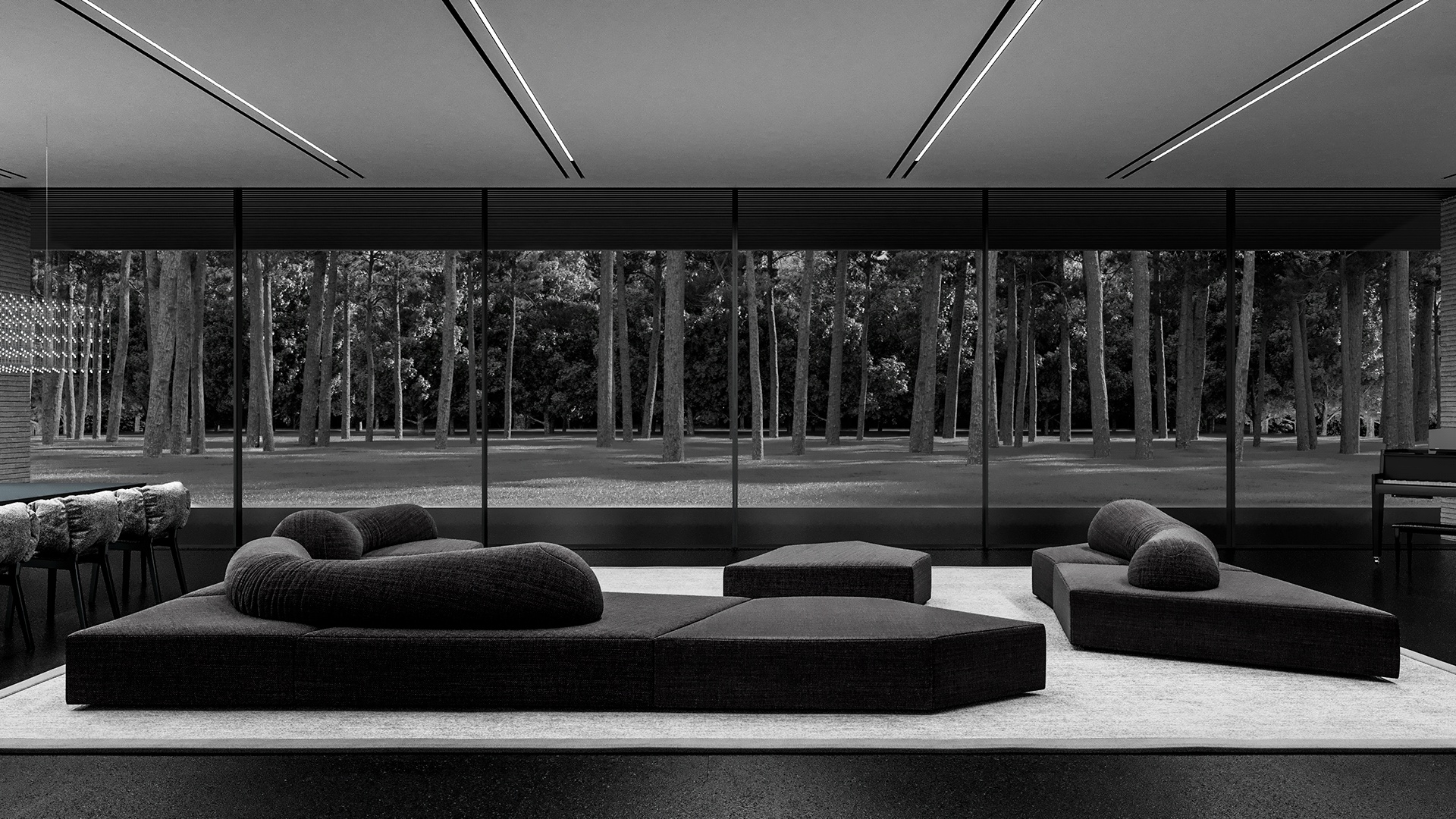 莫斯科黑白写意别墅  |  Oleg Kim作品-6