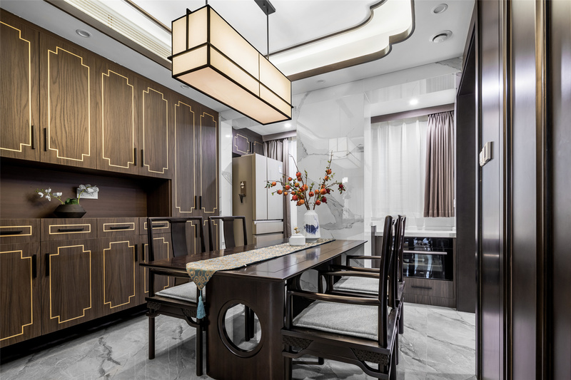 新中式风韵 | 机械新村80平米空间设计-13