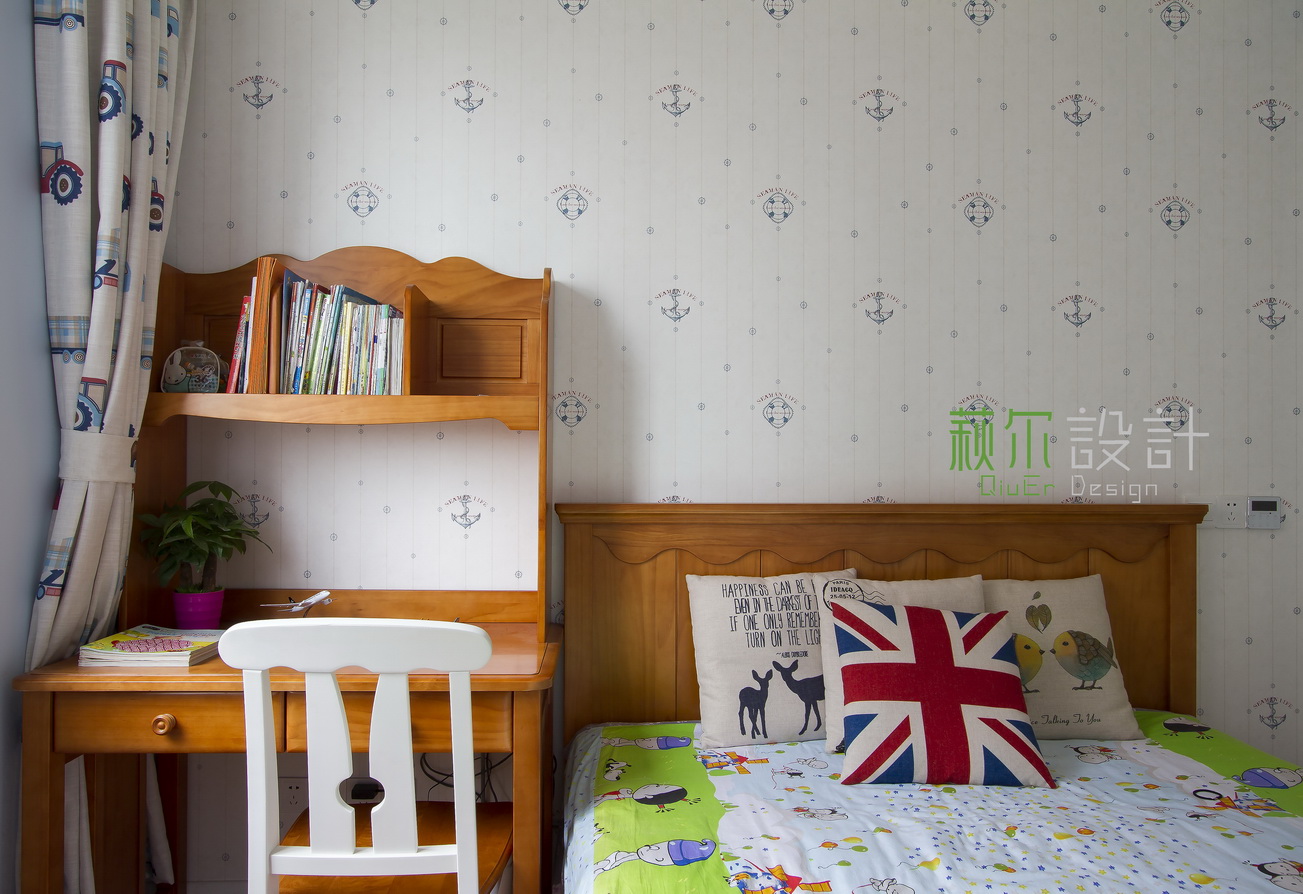 简约美式,三代同堂的温馨之家-36