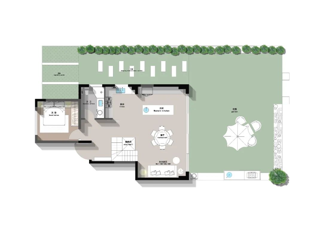 东原印未央现代下叠空间设计丨中国西安丨青马别墅设计-70