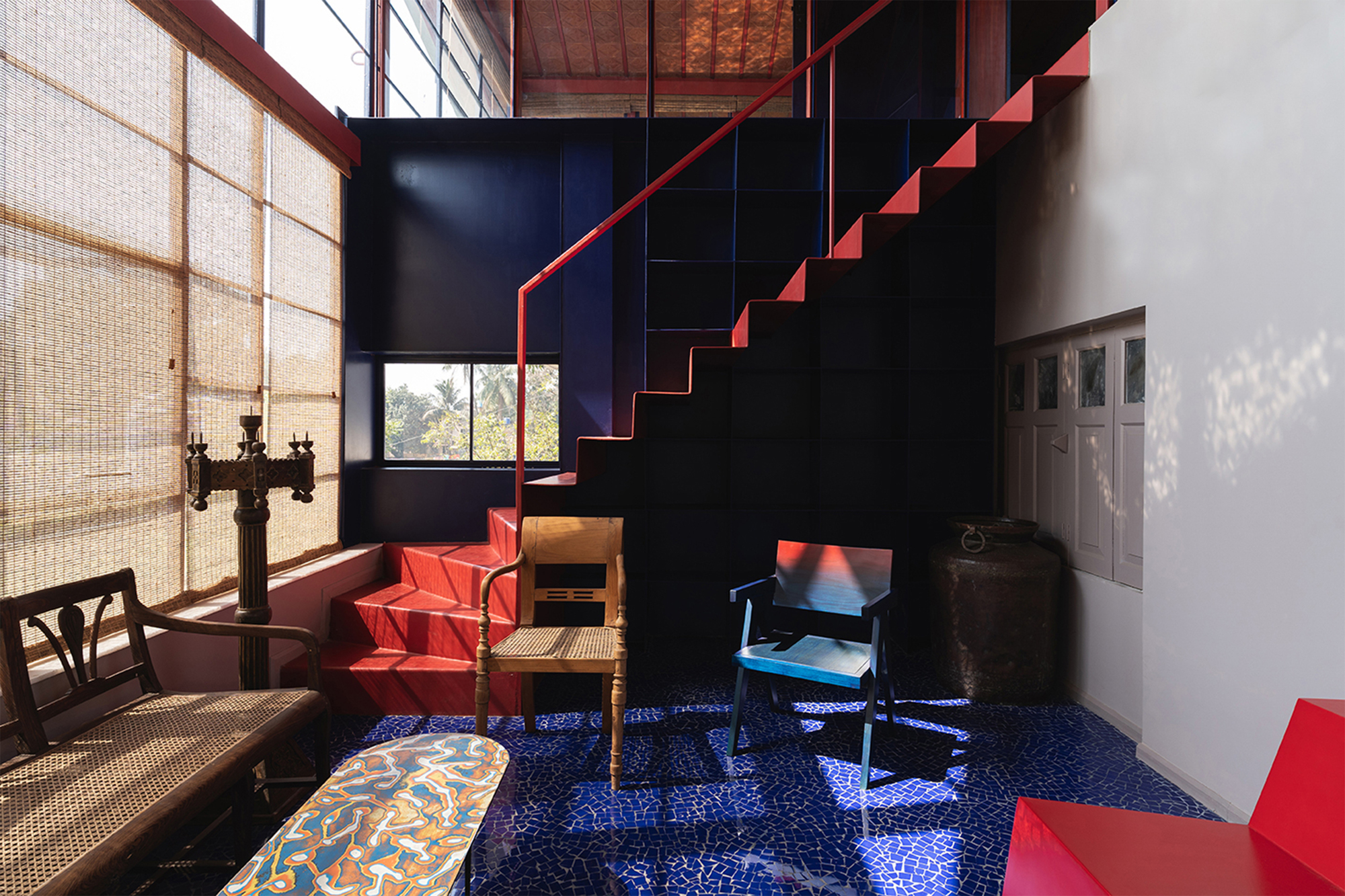 阁楼层梯田抵押物丨India丨Abin Design Studio-22